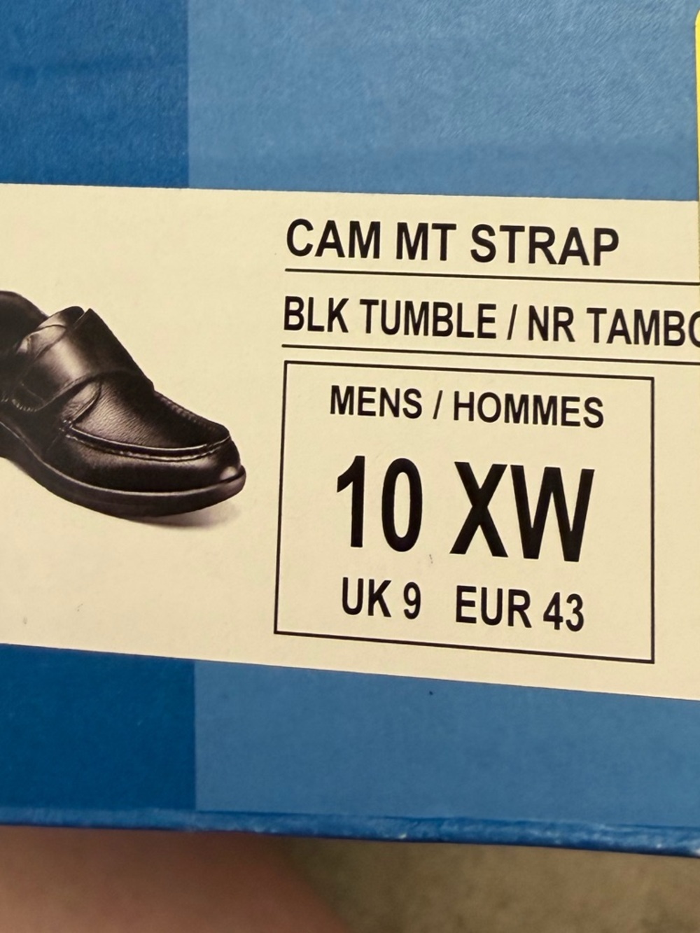 Nunn Bush Cam Strap Men’s Mix Toe Casual Shoe Black Size 10 Extra Wide - Picture 9 of 9
